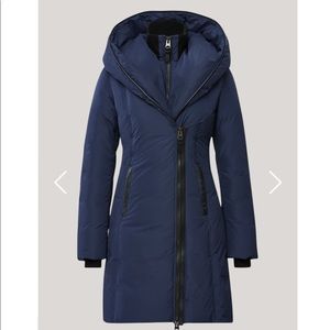 Down coat with Signature Mackage Collar